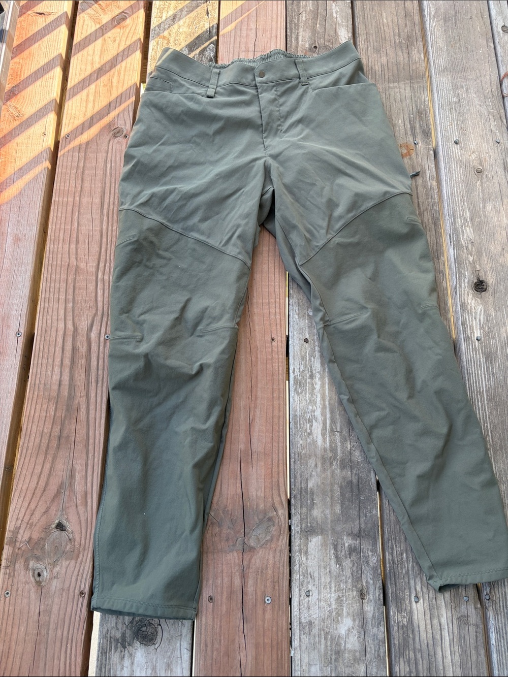 lululemon athletica Olive Green Cargo Pants